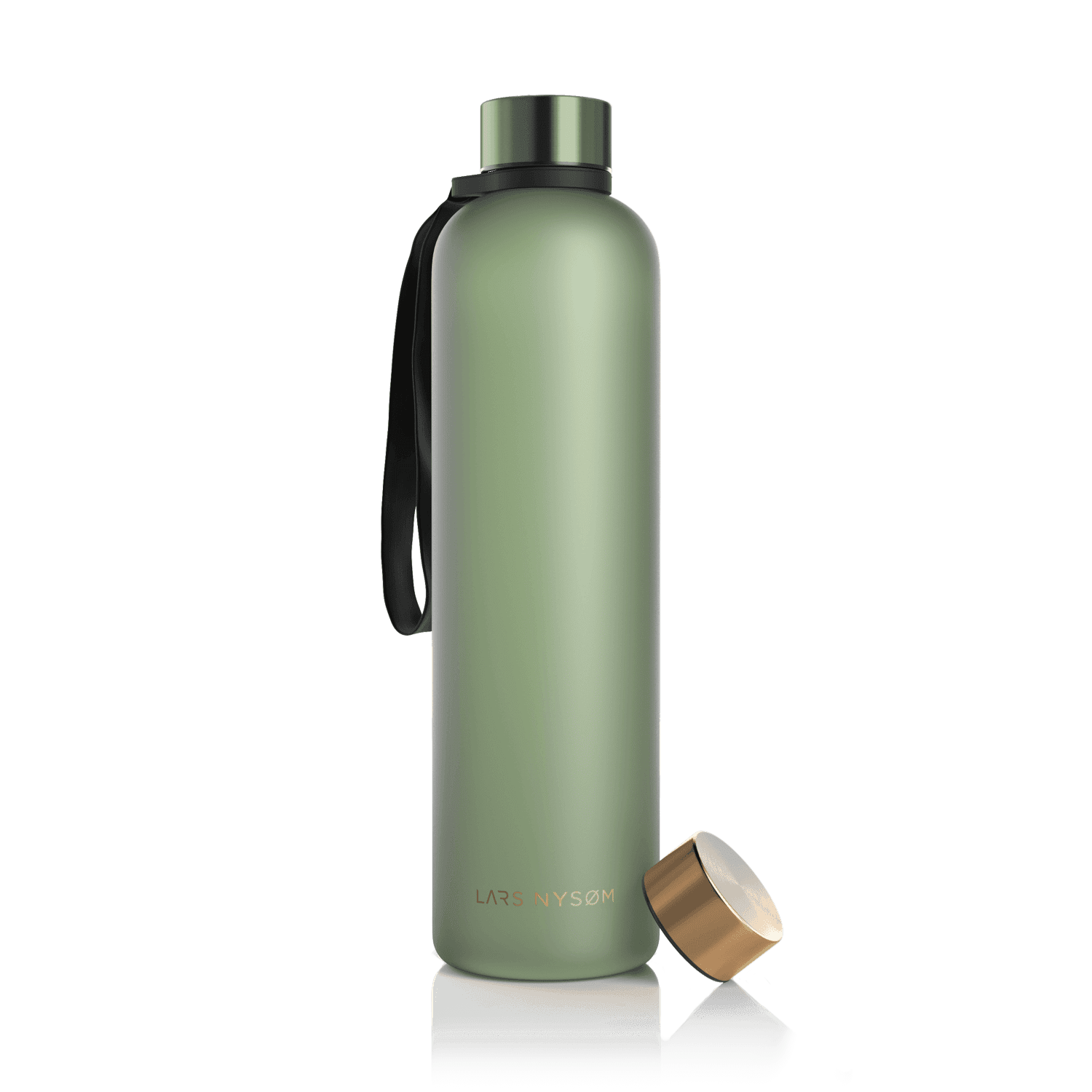 Tritan Water Bottle Blæst - Sage Gold - 1000ml