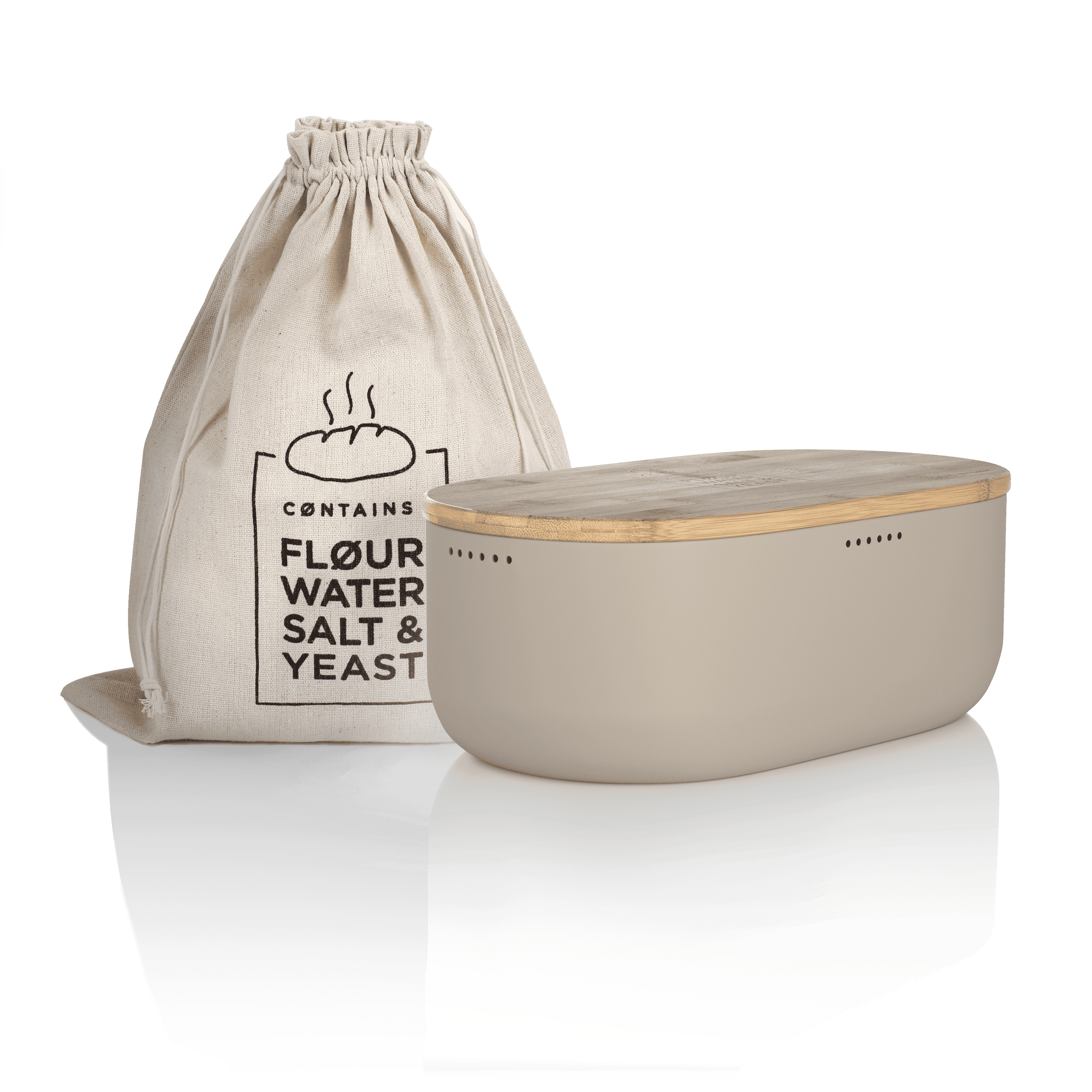 Bread Box Aegte - Greige