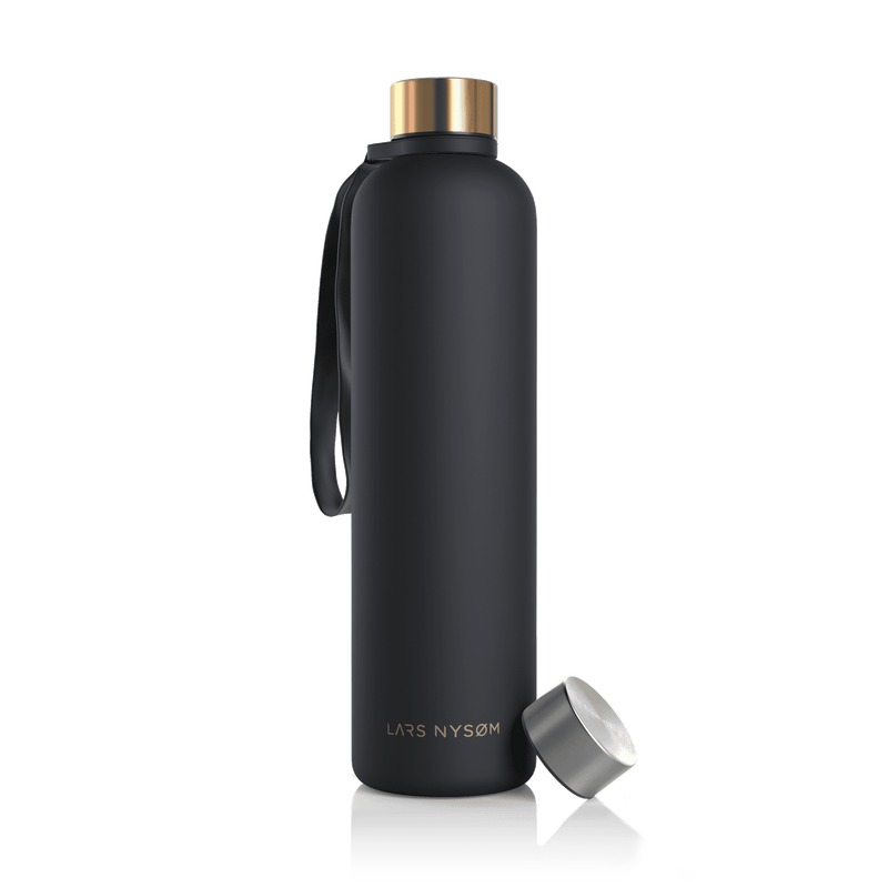 Tritan Water Bottle Blæst - Onyx Black Gold - 1000ml
